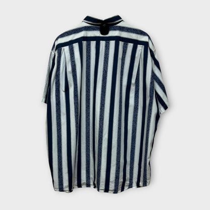 Chemise Manches Courtes Lacoste Bleu  - XXL