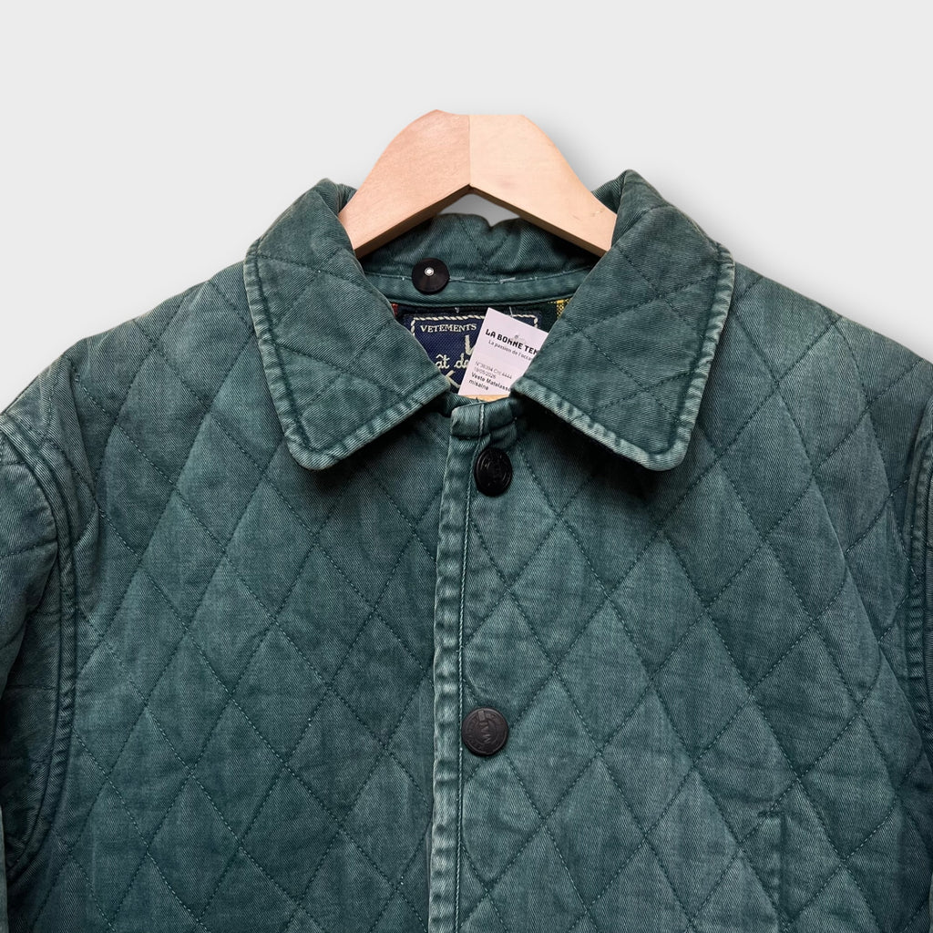 Veste Matelassé Mât De Misaine Vert - M