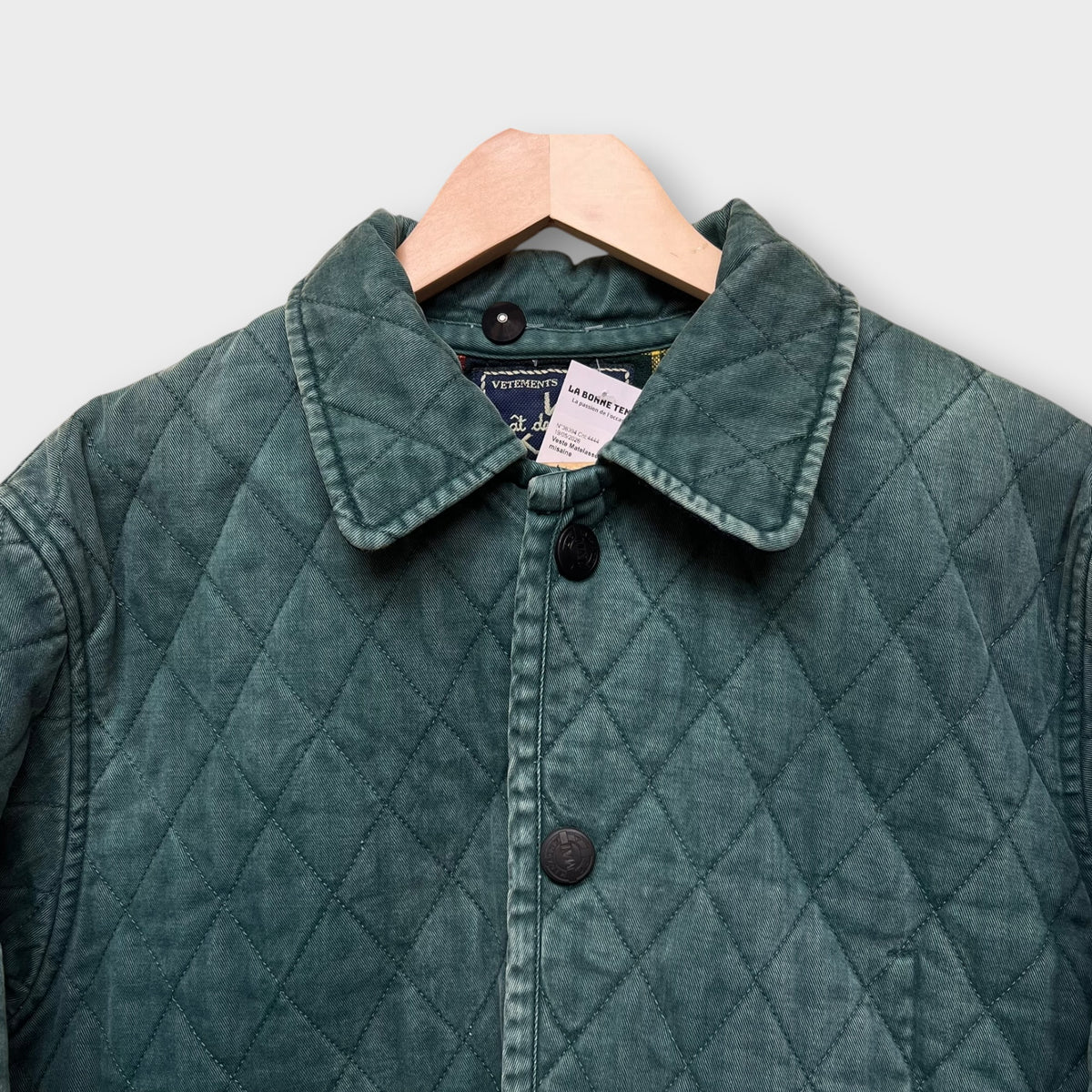 Veste Matelassé Mât De Misaine Vert - M