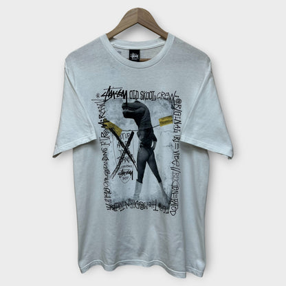T-shirt Stussy Imprimé Blanc - M
