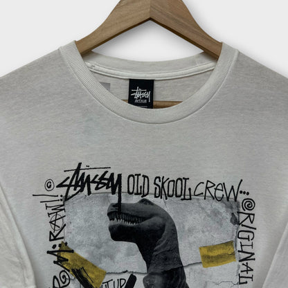 T-shirt Stussy Imprimé Blanc - M