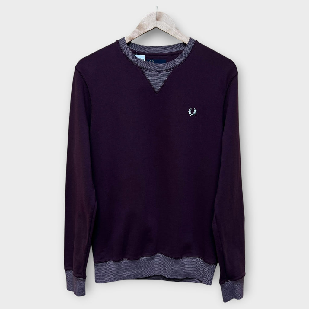 Sweat Fred Perry Bordeaux - S