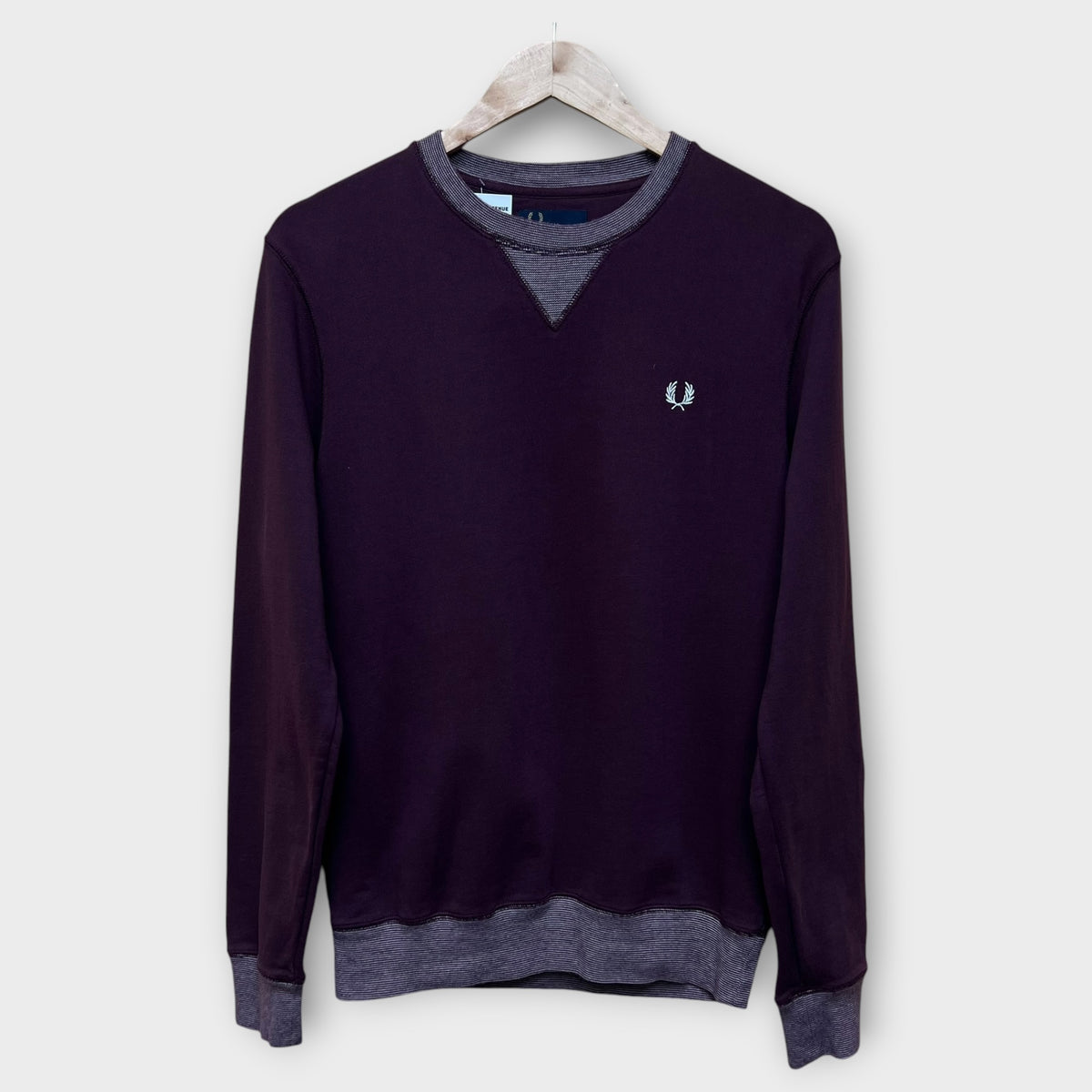 Sweat Fred Perry Bordeaux - S