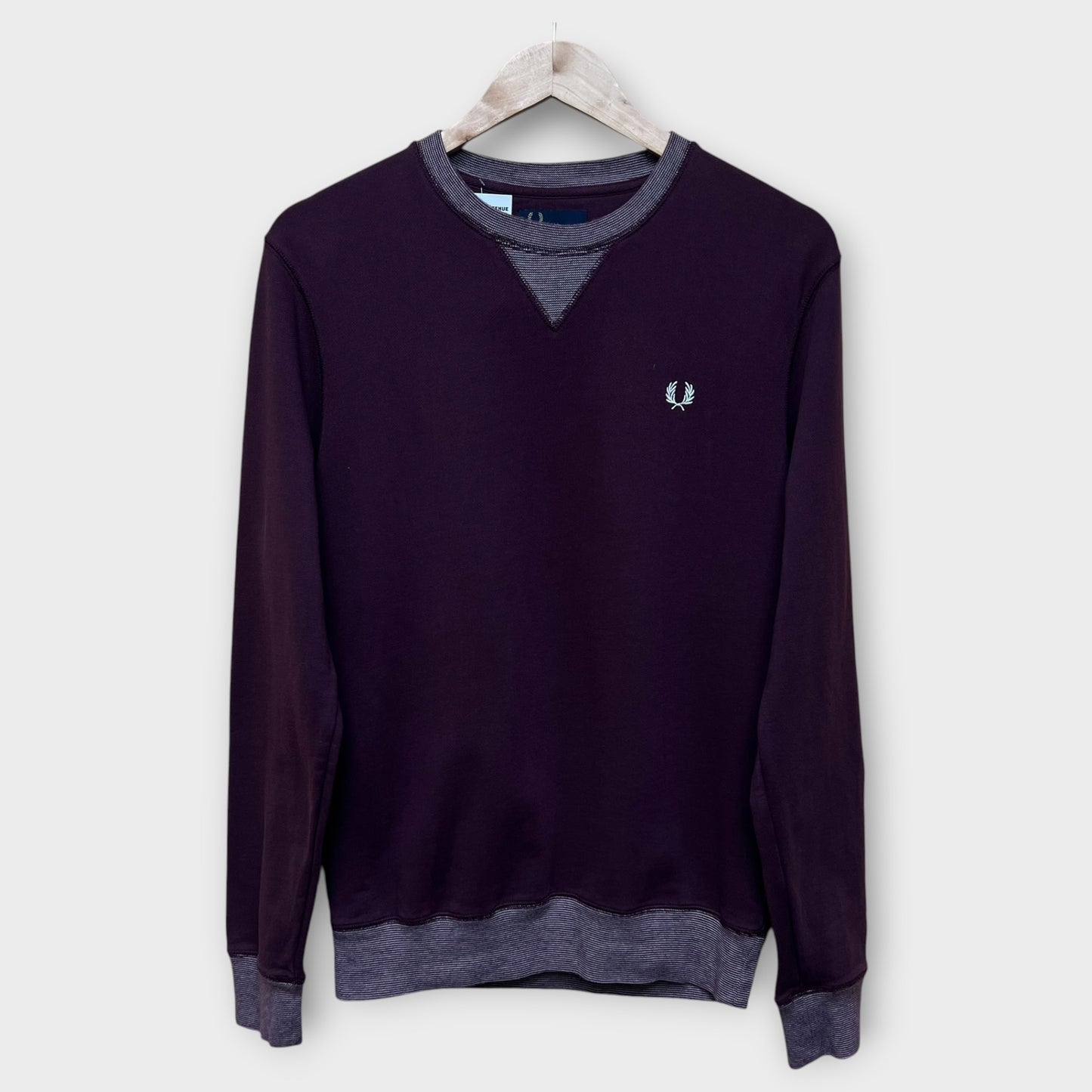 Sweat Fred Perry Bordeaux - S