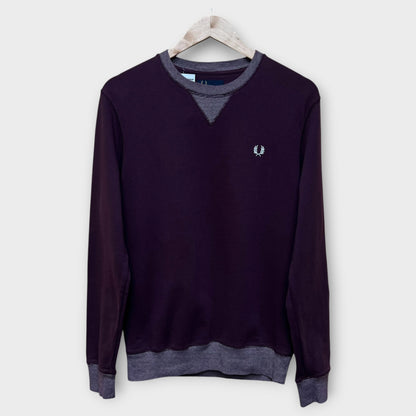 Sweat Fred Perry Bordeaux - S