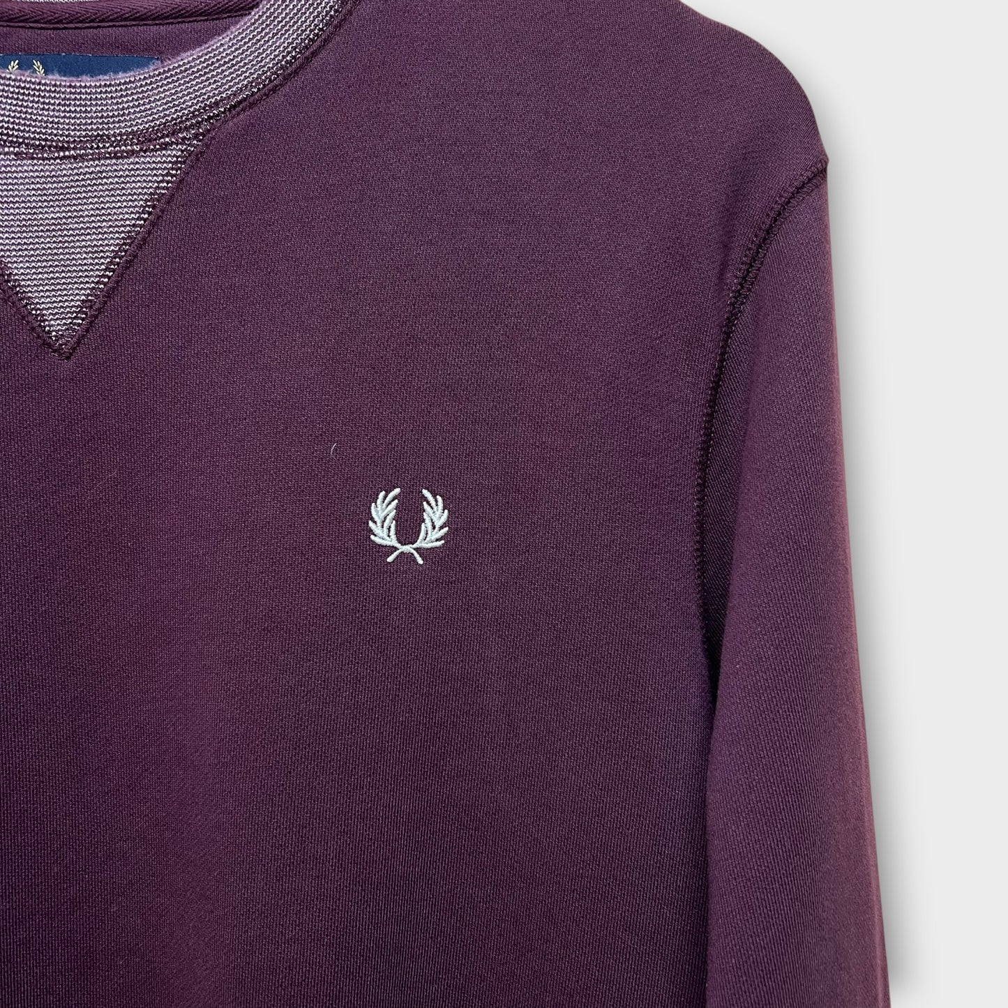 Sweat Fred Perry Bordeaux - S