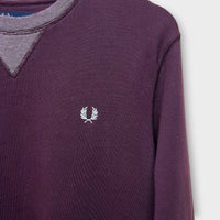 Sweat Fred Perry Bordeaux - S
