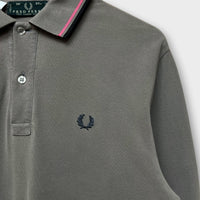 Polo Manche Longues Vintage Fred Perry Marron - M