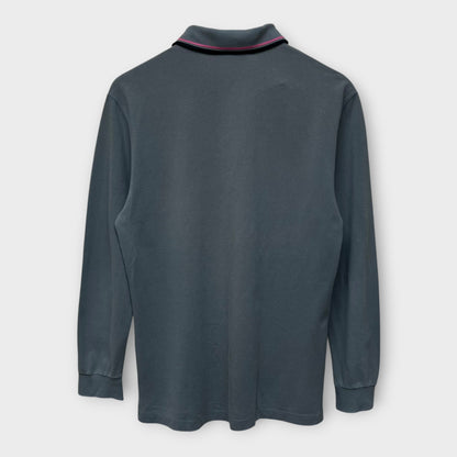 Polo Manche Longues Vintage Fred Perry Marron - M