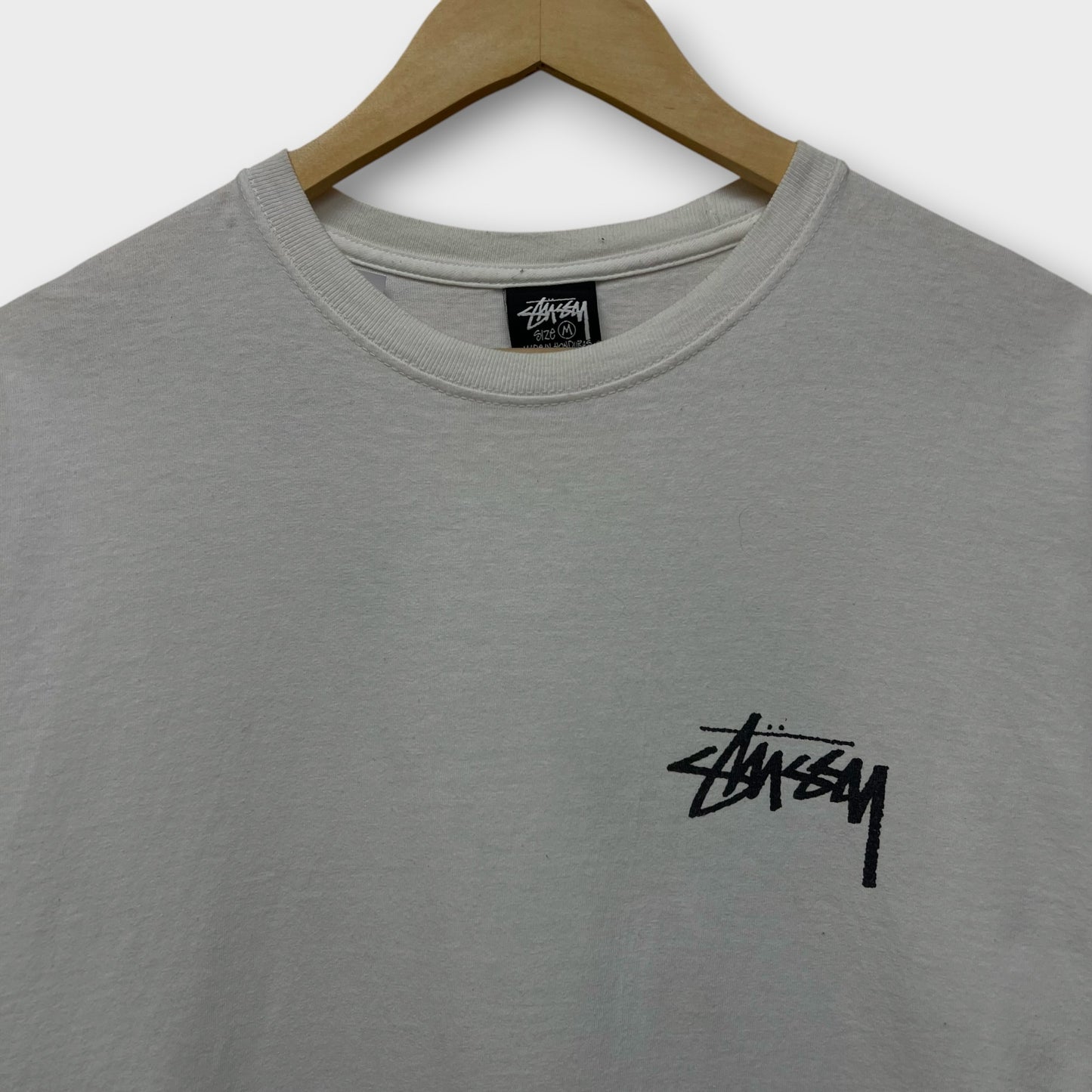 T-shirt Stussy 8 Ball Cherry Blanc - M