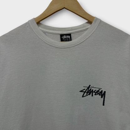 T-shirt Stussy 8 Ball Cherry Blanc - M