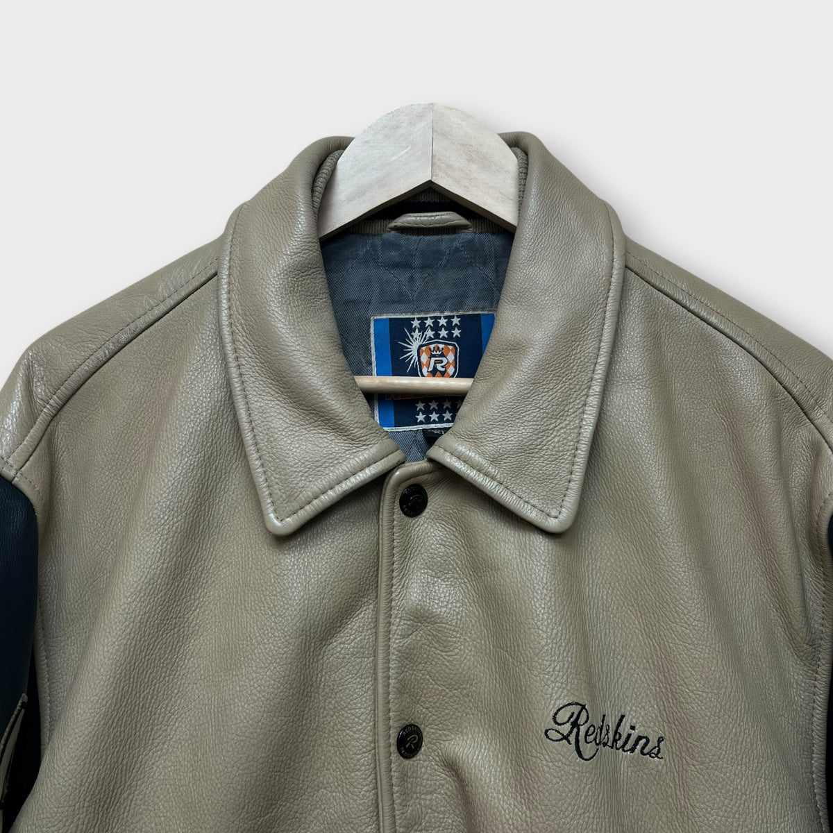Veste Cuir Redskins Beige - XL