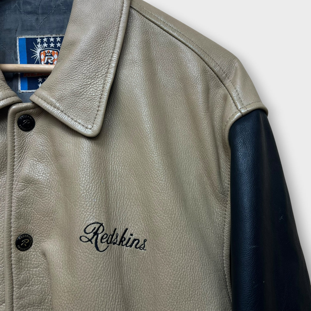 Veste Cuir Redskins Beige - XL