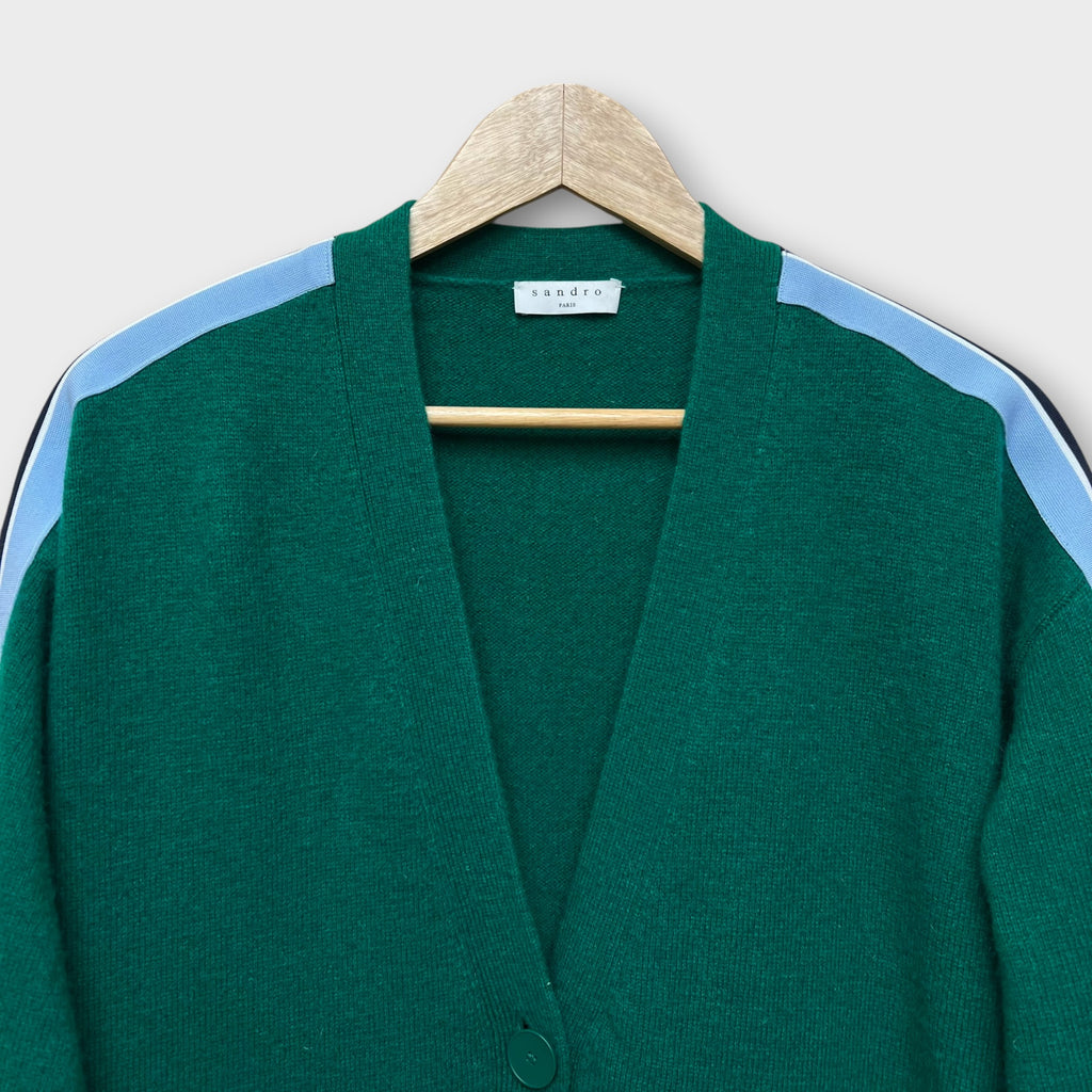 Cardigan Sandro Vert - S
