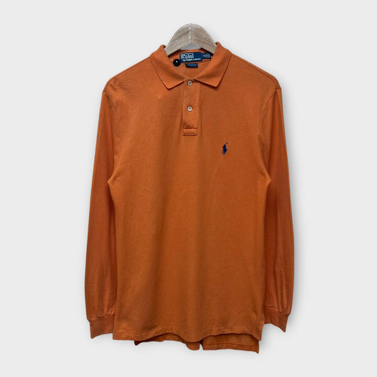 Polo Manches Longues Ralph Lauren Orange - M