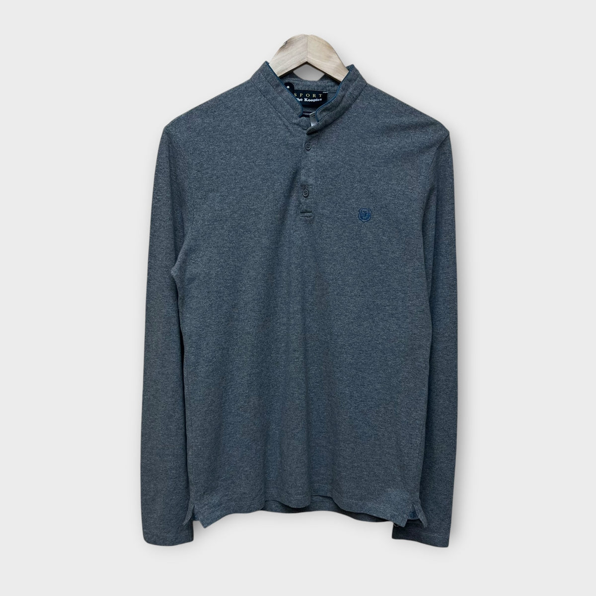 Polo Manches Longues The Kooples SPORT Gris - M