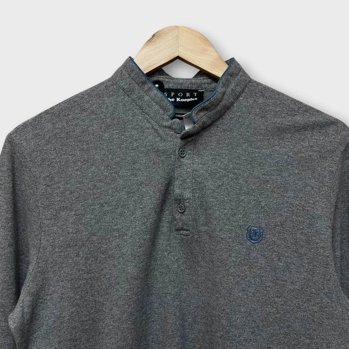 Polo Manches Longues The Kooples SPORT Gris - M