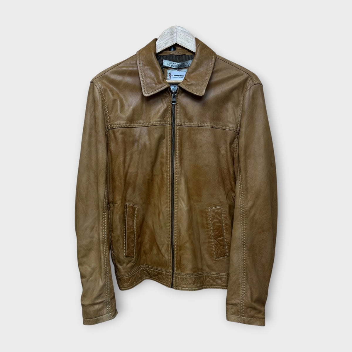 Veste Cuir Redskins Beige - XL (Fit L)