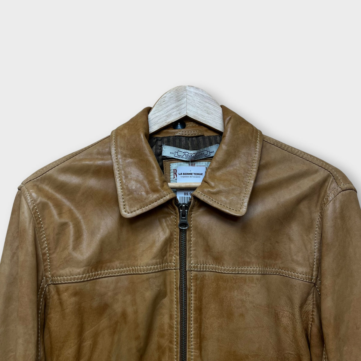 Veste Cuir Redskins Beige - XL (Fit L)