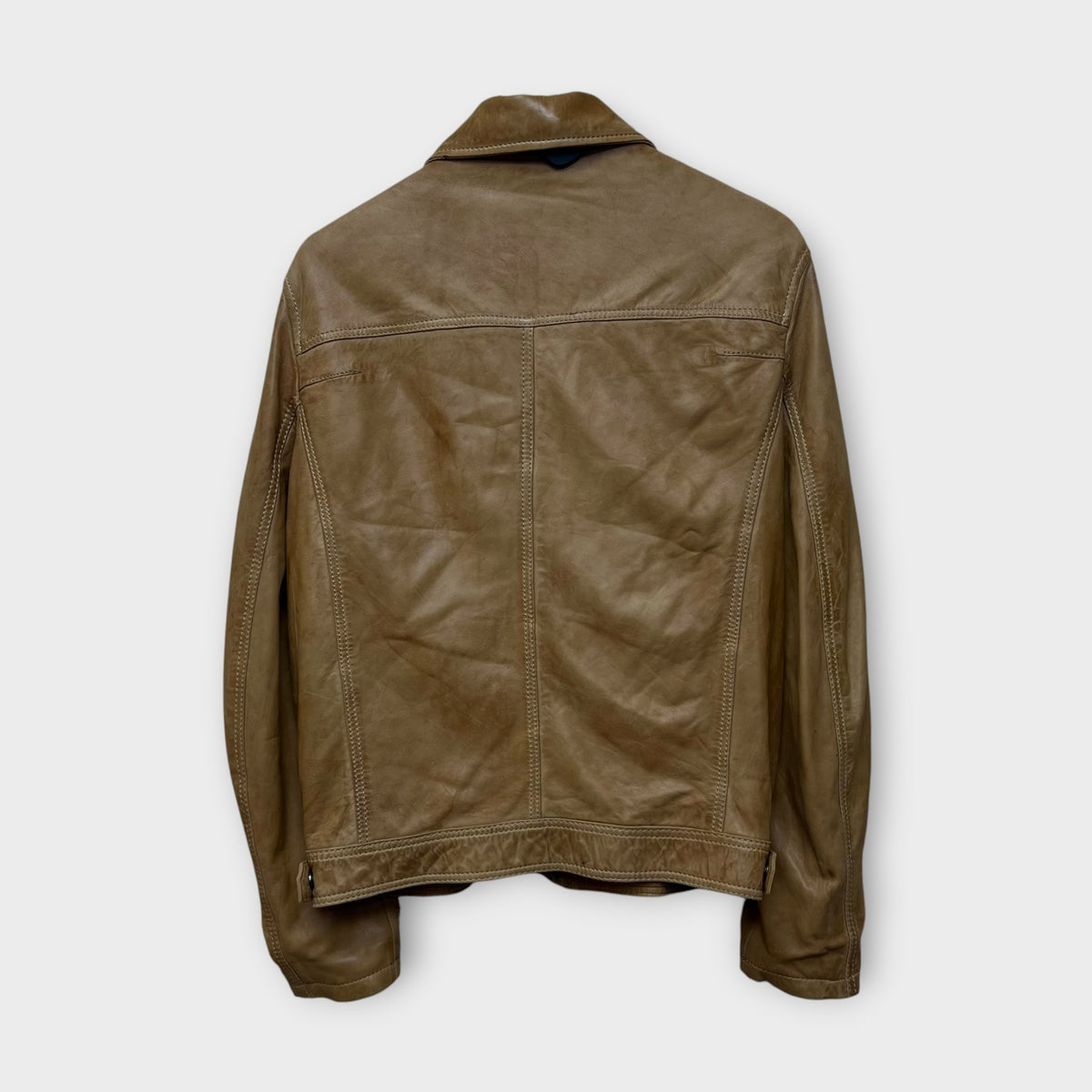 Veste Cuir Redskins Beige - XL (Fit L)