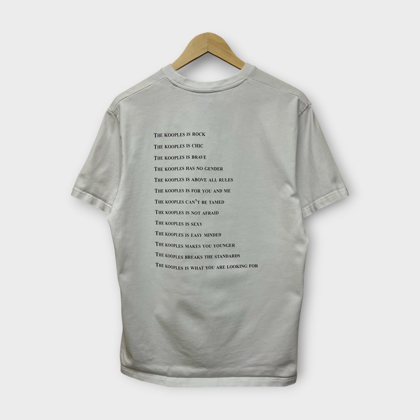 T-shirt The Kooples Blanc - L