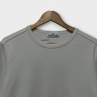 Sweat Stone Island Blanc - M