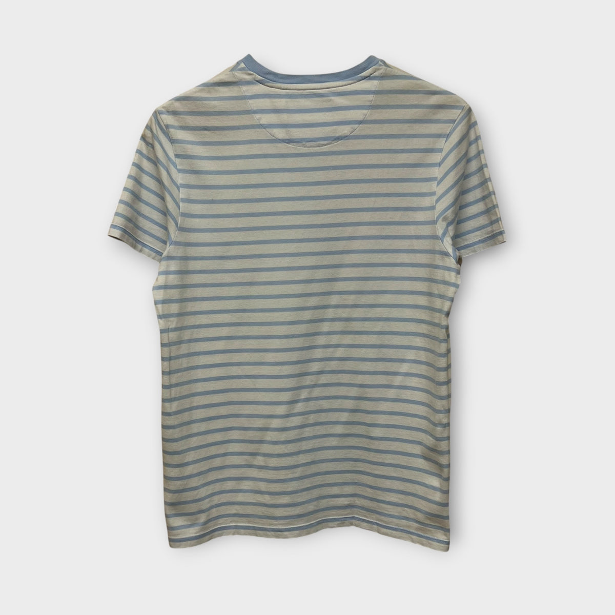 T-shirt Lyle & Scott Blanc Bleu Clair - S