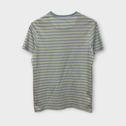 T-shirt Lyle & Scott Blanc Bleu Clair - S