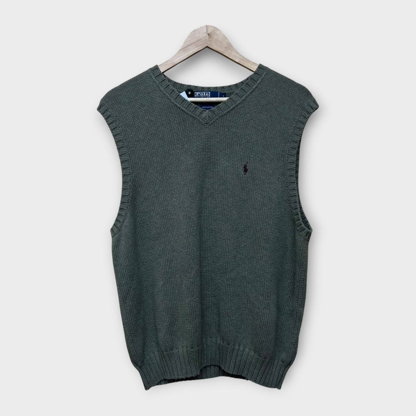 Pull Sans Manches Ralph Lauren Vert - L