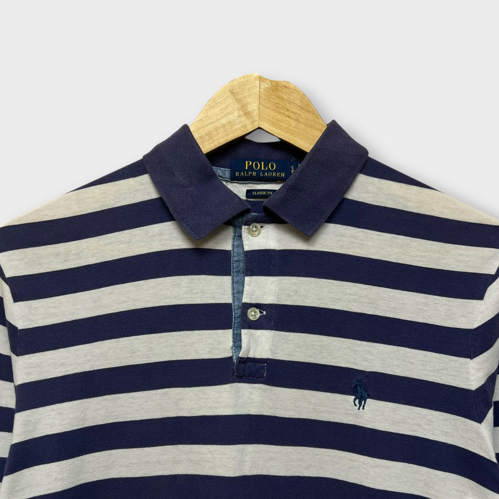 Polo Ralph Lauren Bleu Blanc - S