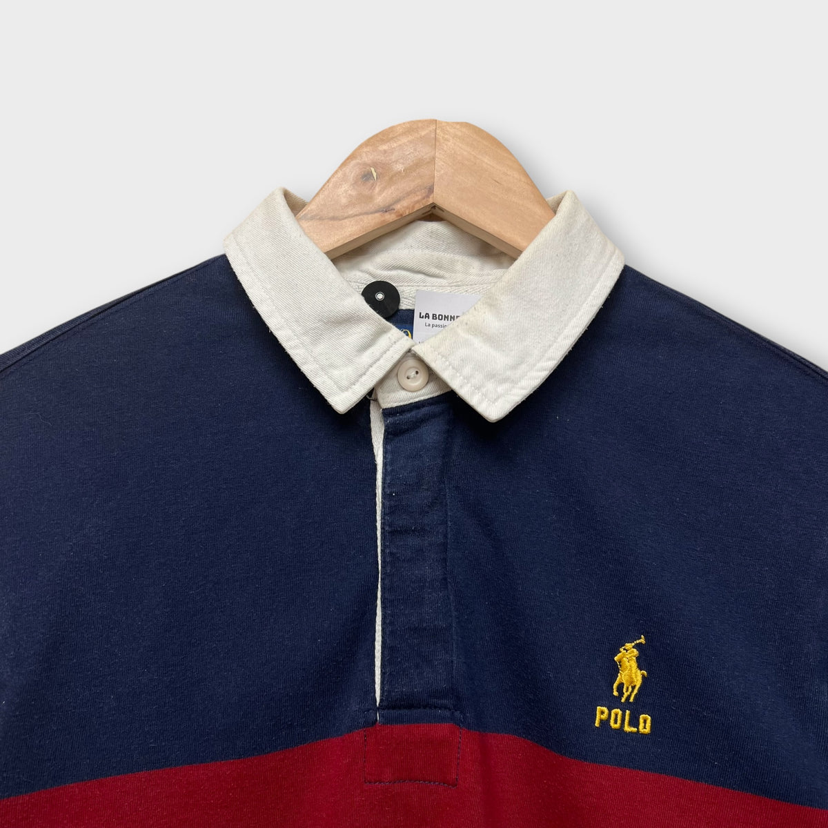Polo Manches Longues Ralph Lauren Navy - S