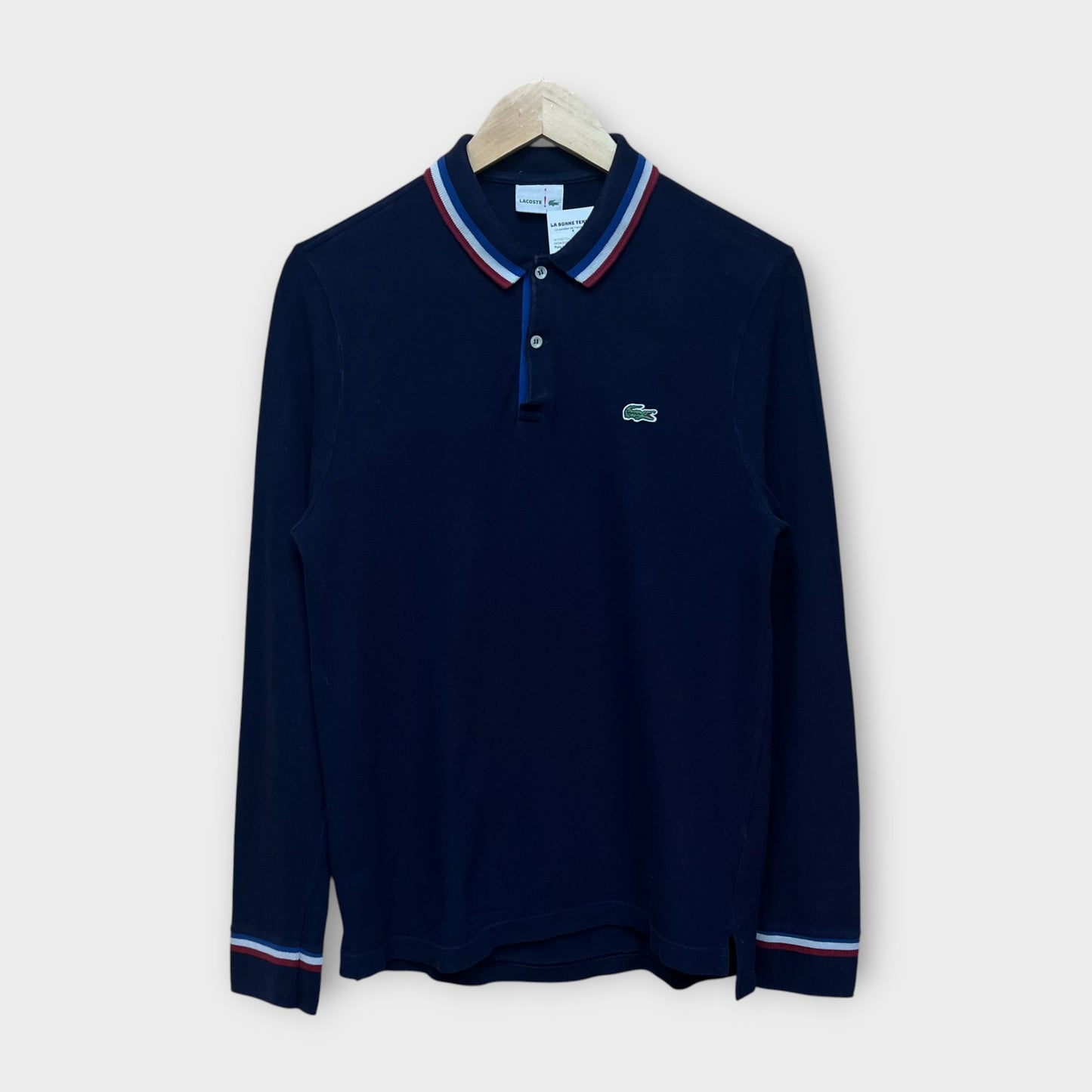 Polo Manches Longues Lacoste Navy - M