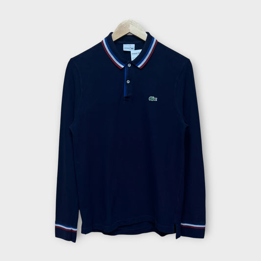 Polo Manches Longues Lacoste Navy - M