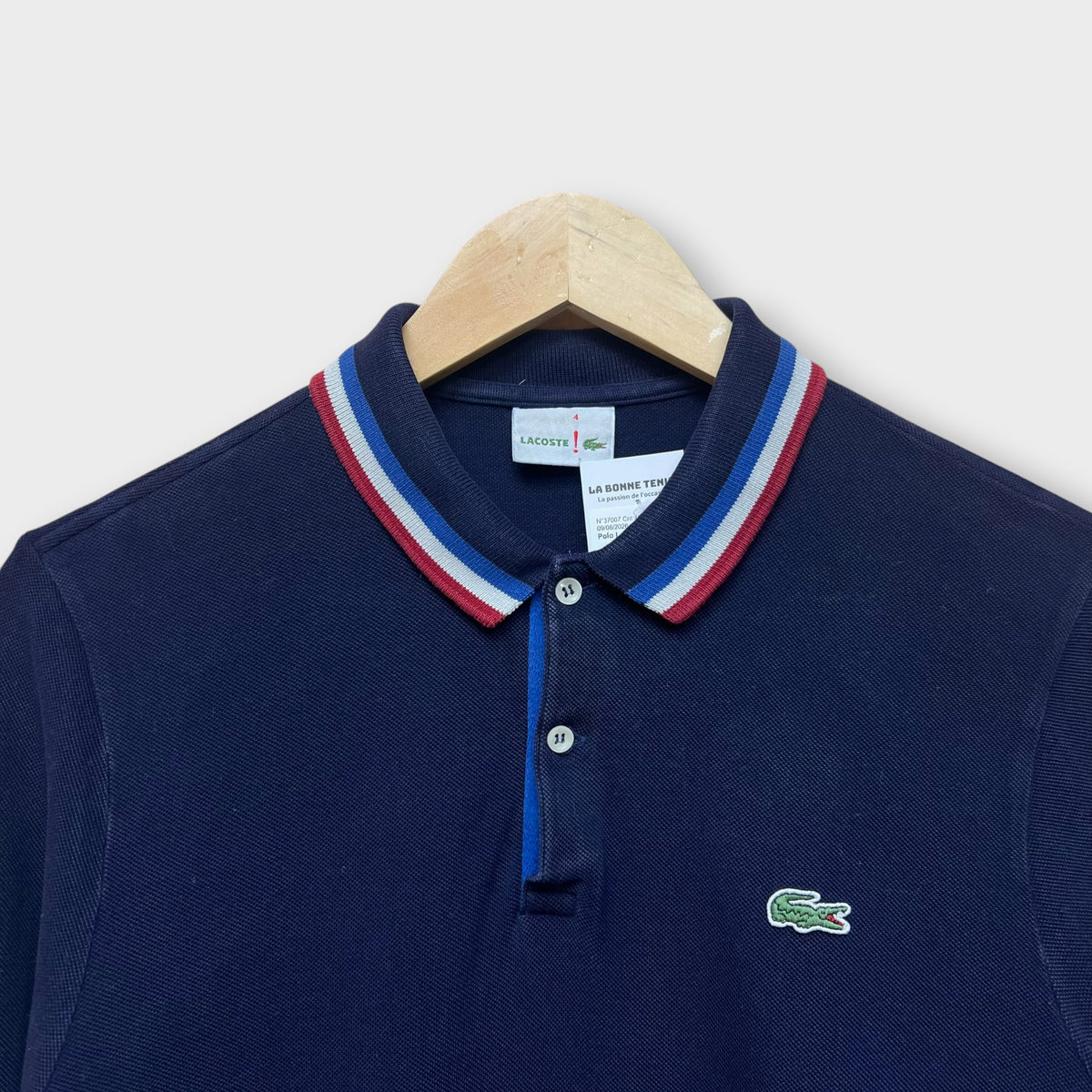 Polo Manches Longues Lacoste Navy - M