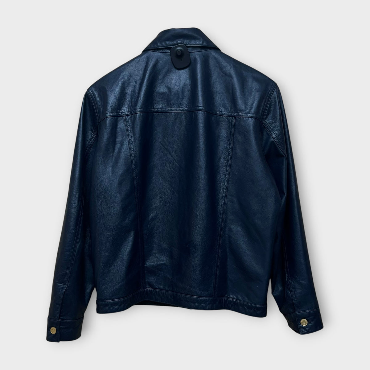 Veste Cuir Ralph Lauren Navy - M