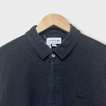 Polo Manches Longues Lacoste Gris - M