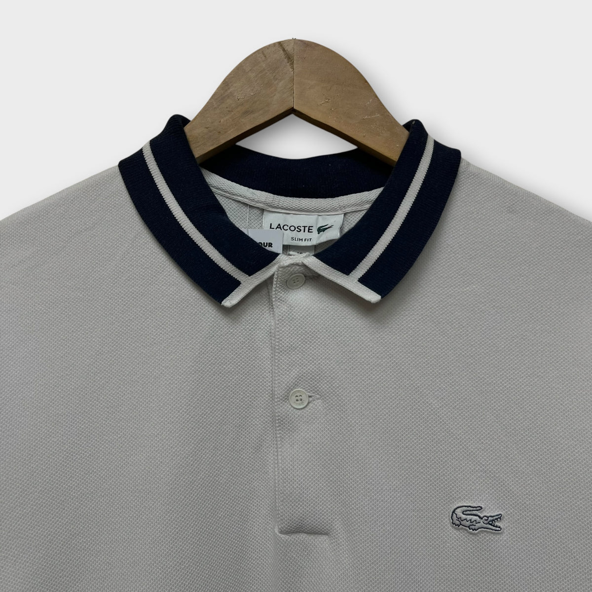 Polo Lacoste Blanc - S