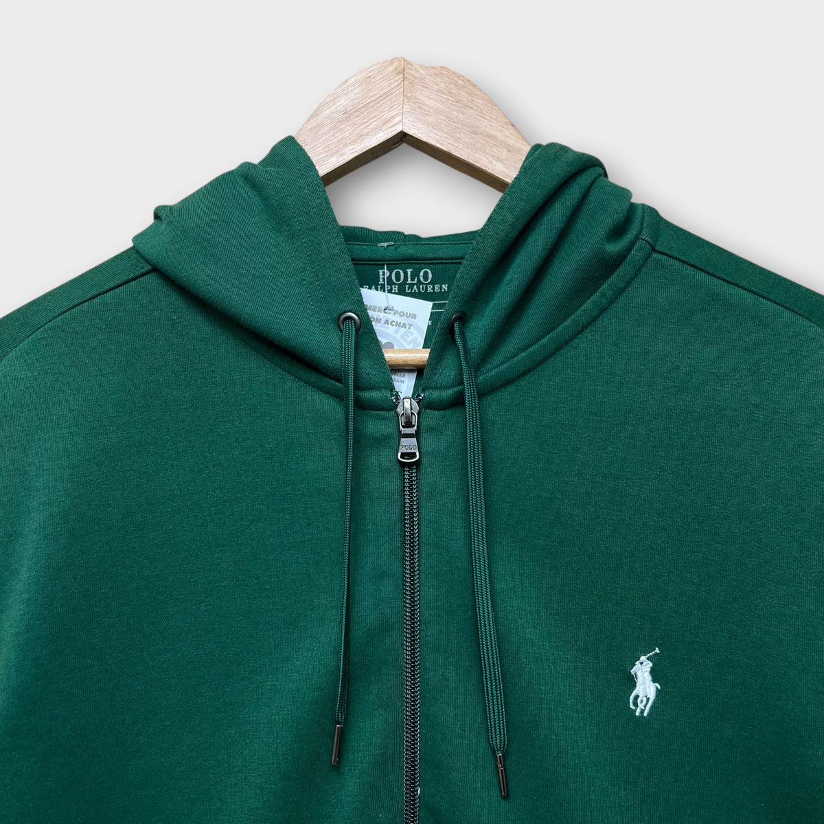 Full Zip Ralph Lauren Vert - M