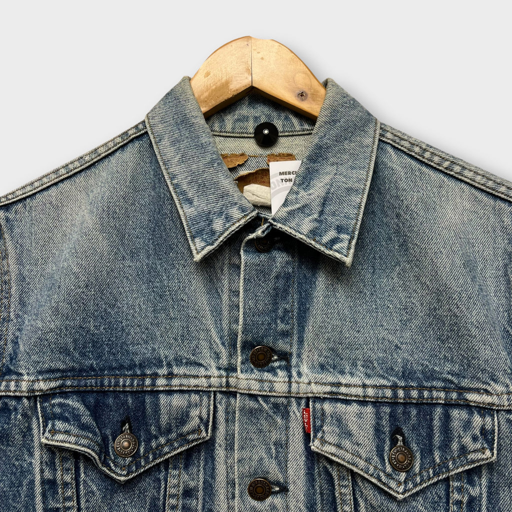 Veste en Jean Levi's Made in USA Bleu - S