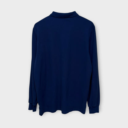 Polo Manches Longues Ralph Lauren Navy - L