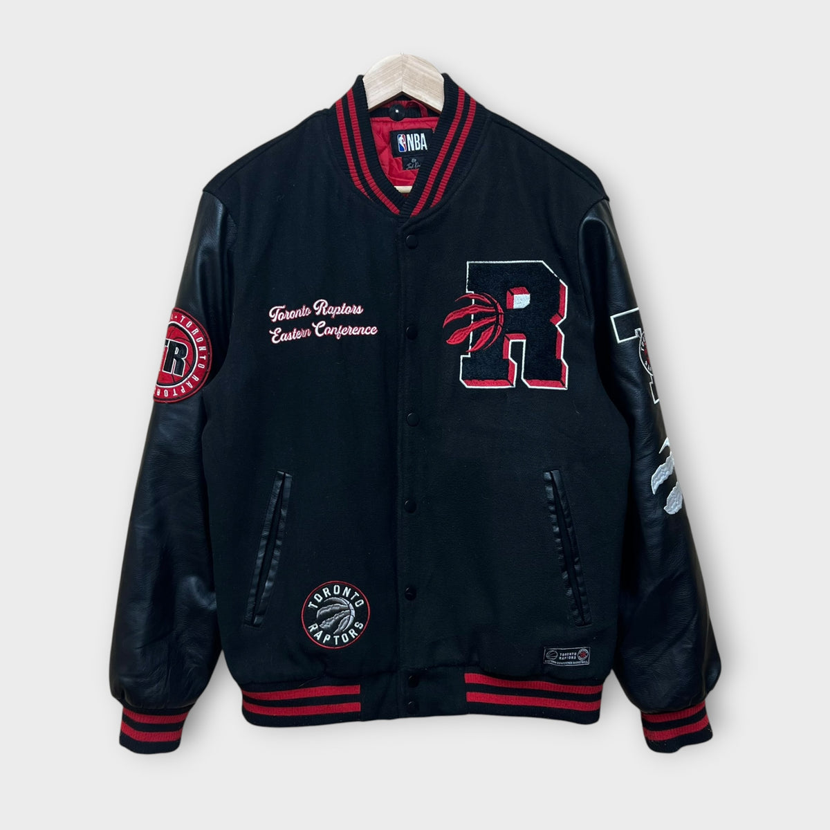 Veste Vintage University Noir - M