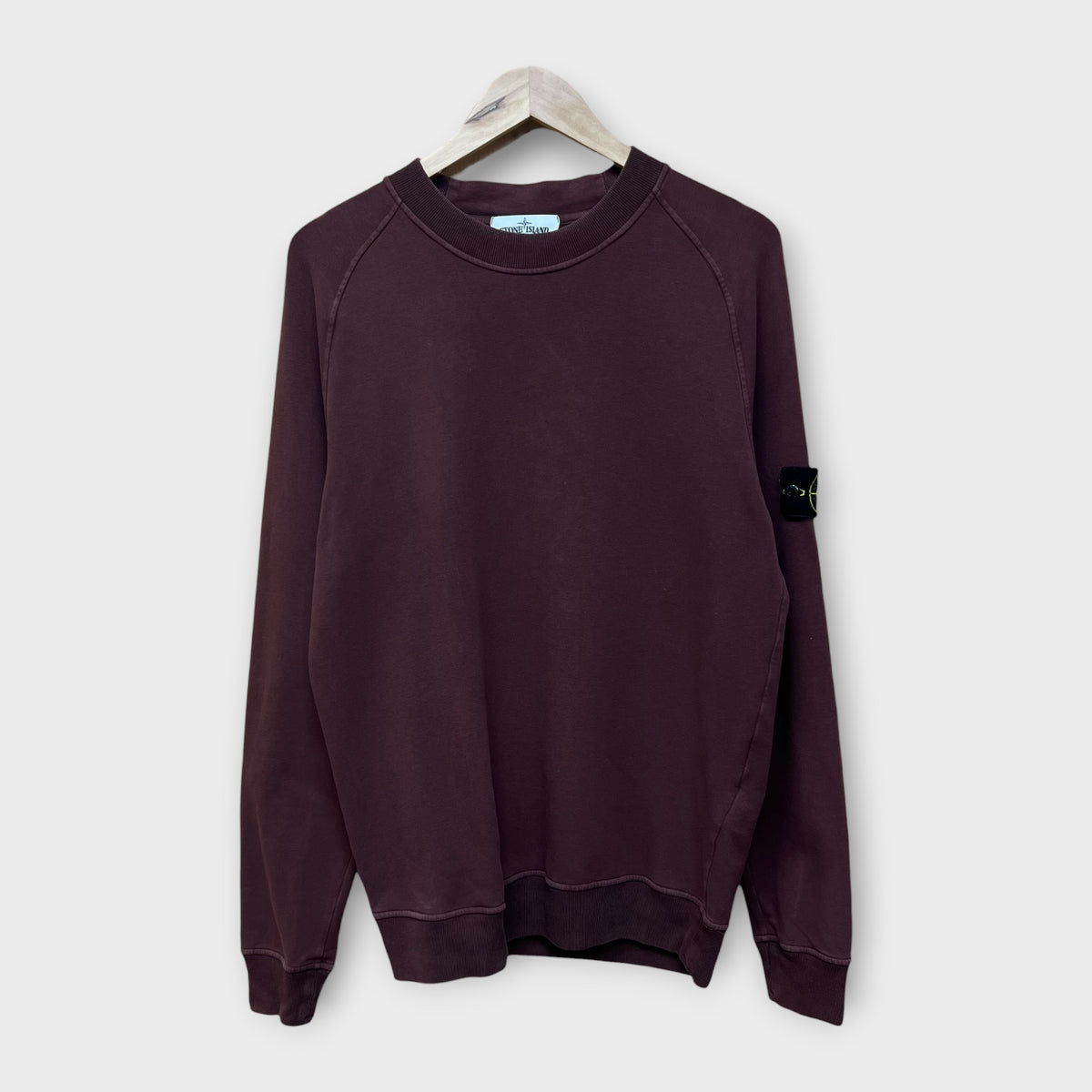 Sweat Stone Island Bordeaux - L