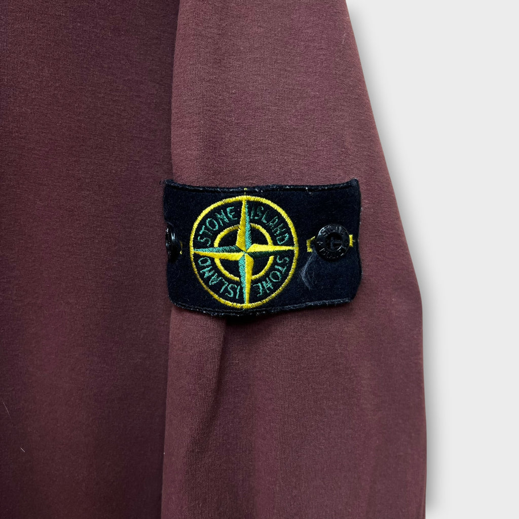 Sweat Stone Island Bordeaux - L