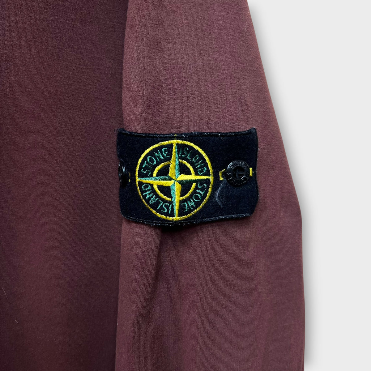 Sweat Stone Island Bordeaux - L