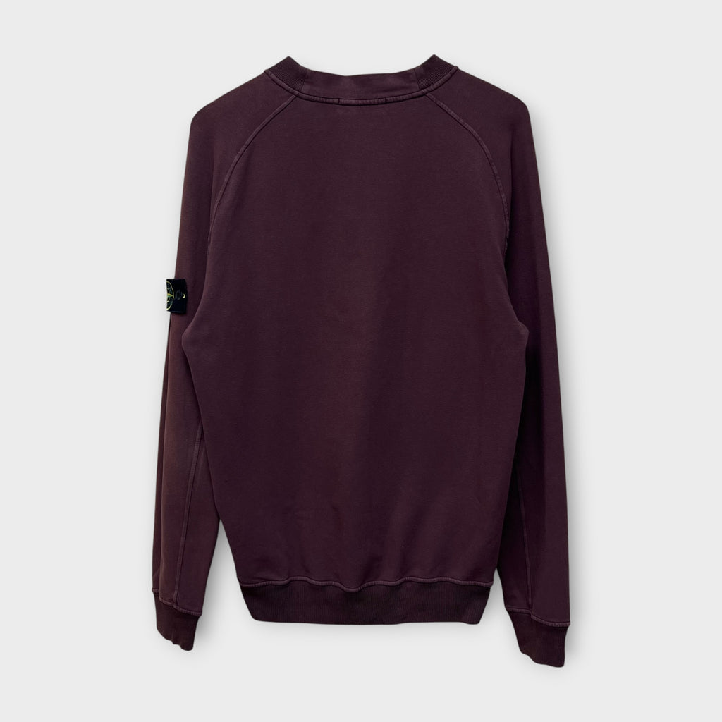 Sweat Stone Island Bordeaux - L