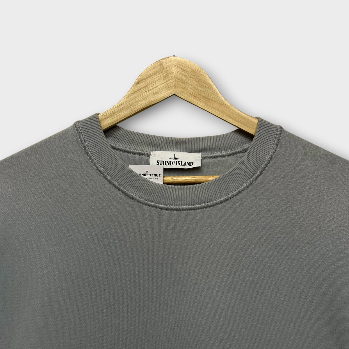 Sweat Stone Island Bleu - L