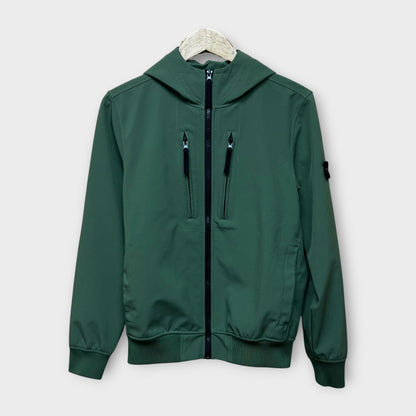Shell Stone Island Vert - 14ans