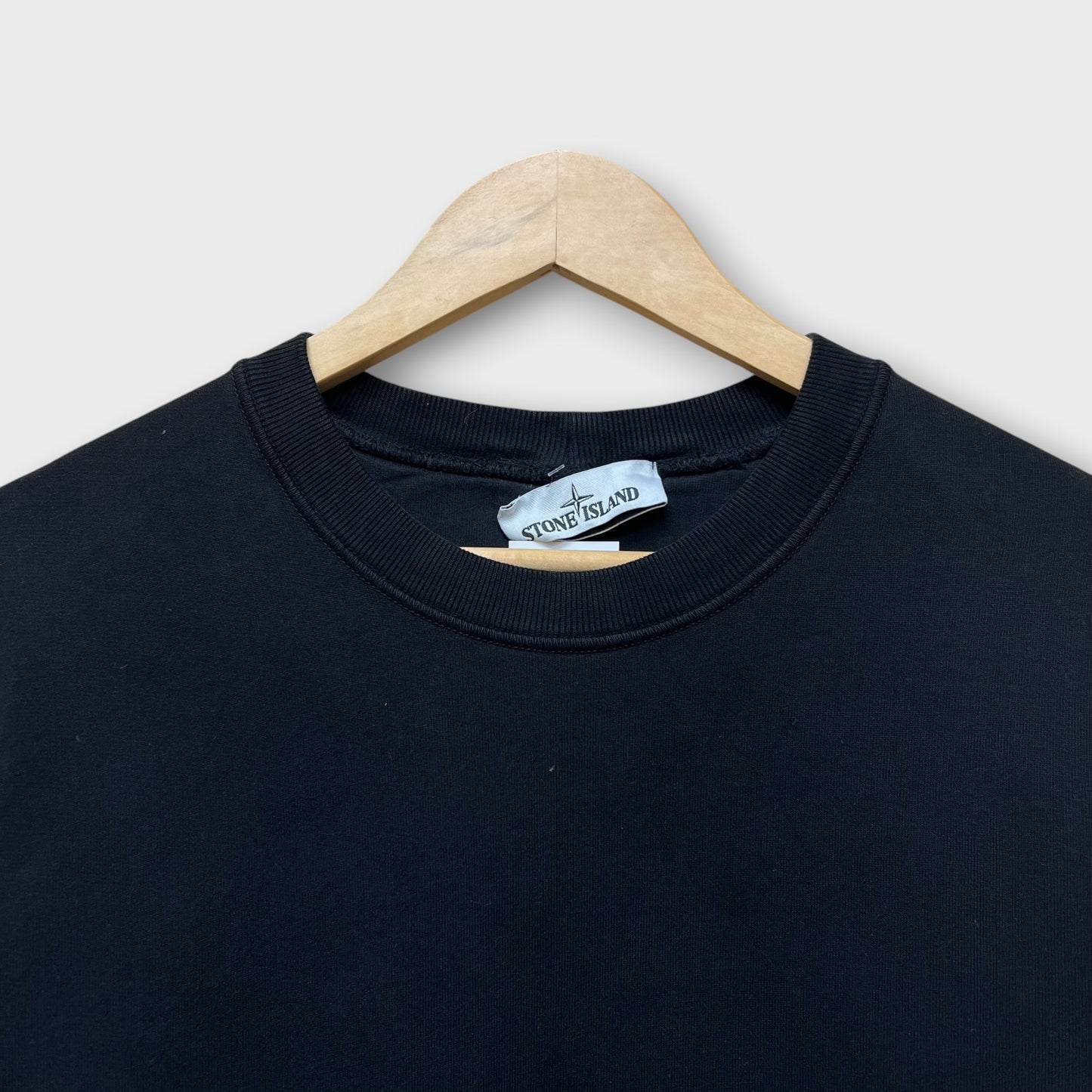 Sweat Stone Island Noir - M