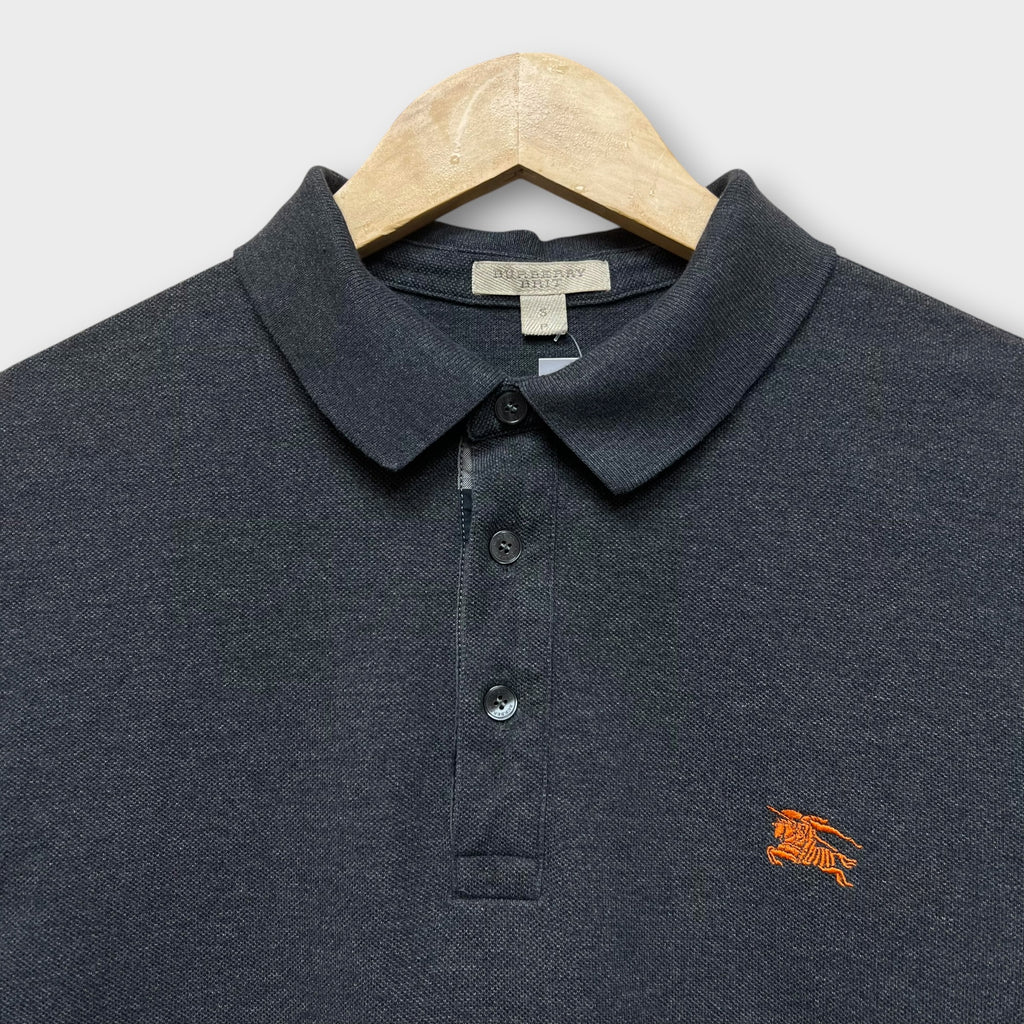 Polo Burberry Gris Foncé - S