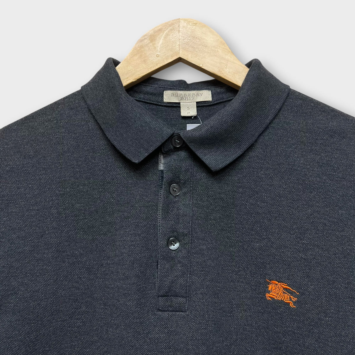 Polo Burberry Gris Foncé - S